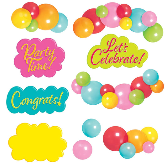 Let's Celebrate Wipe-Off Learning Set [T19006]