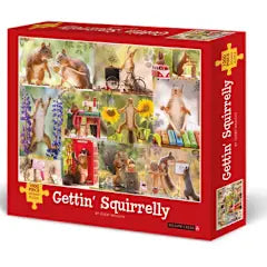 Gettin' Squirrelly 1000 Piece Jigsaw Puzzle [48598]