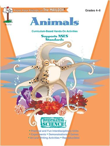 Animals: Investigating Science  Grades 4-6 [TEC1731]