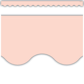 Blush Scalloped Border Trim [TCR3065]