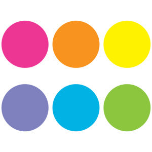 Spot On Carpet Markers Bright Circles - 7" [TCR77000]