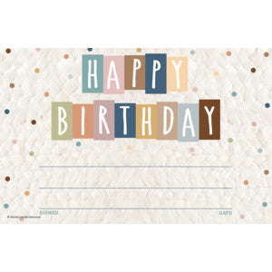 Everyone is Welcome Happy Birthday Awards [TCR7135]