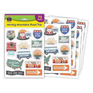 Moving Mountains Road Trip Stickers [TCR9237]