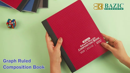 Quad-Ruled Composition Notebook, 4 Sq/in Grid