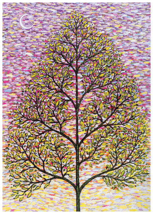 Tree at Dawn Blank Greeting Card [2262BL]