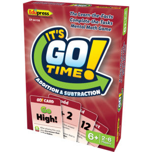 Itâ€™s GO Time!: Addition and Subtraction [TCR66108]