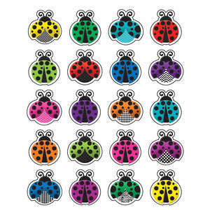Colorful Ladybugs Stickers [TCR5462]