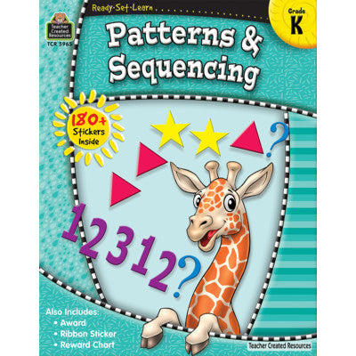 Ready-Set-Learn: Patterns & Sequencing Grade K [TCR5965]