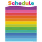 Colorful Schedule Write-On/Wipe-Off Chart 17x22 [TCR7108]