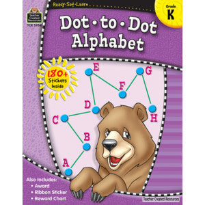 Ready-Set-Learn: Dot-to-Dot Alphabet Grd K [TCR5956]