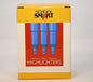School Smart Highlighter Blue Pack of 48 [1593065]