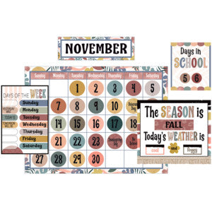 Wonderfully Wild Calendar Bulletin Board [TCR6676]