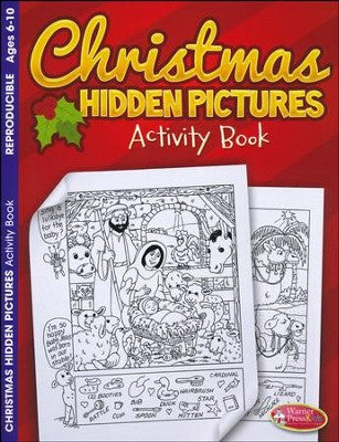 Christmas Hidden Pictures Coloring & Activity Book, Ages 6-10 [9781593177478]