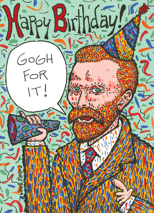 Van Gogh Birthday Greeting  Card [2200BD]