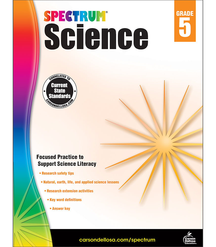 SPECTRUM SCIENCE BOOK GRADE 5 [CD704618]