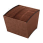 Faux Leather Expanding File, A-Z, 21 Pockets, Letter Size (8-1/2" x 11"), 1-3/4" Expansion, Brown [ODFN1378540]
