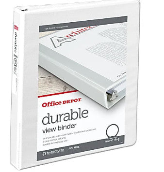 Office Depot Durable View Binder [AVE82345]