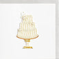 Quilled Wedding Cake Card [LV215] (D)