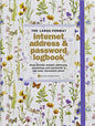 Wildflower Garden Large Internet Address & Password Logbook [9781441343239]