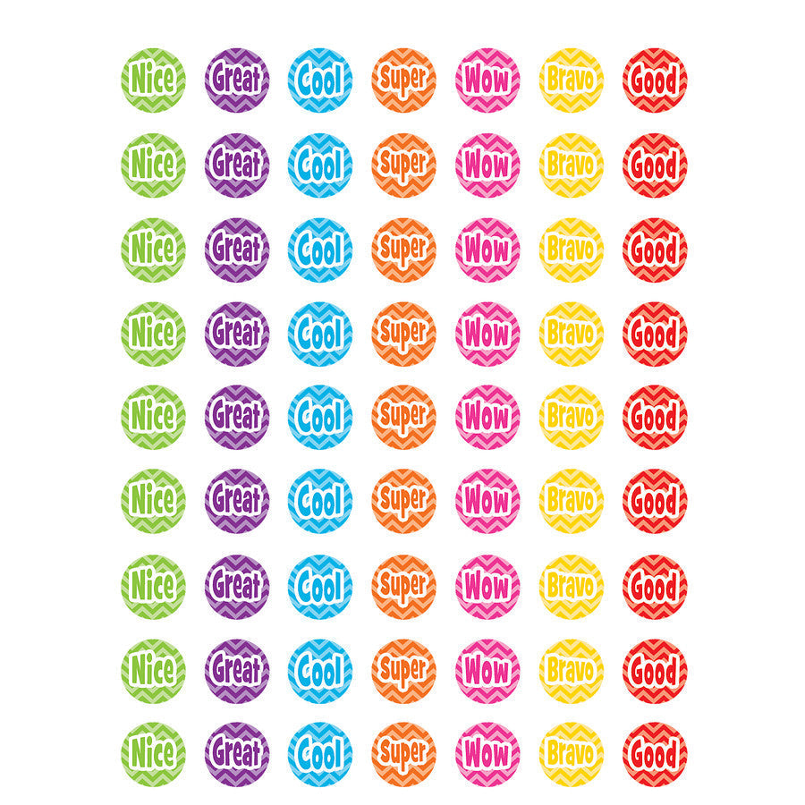 Chevron Mini Stickers [TCR5531]