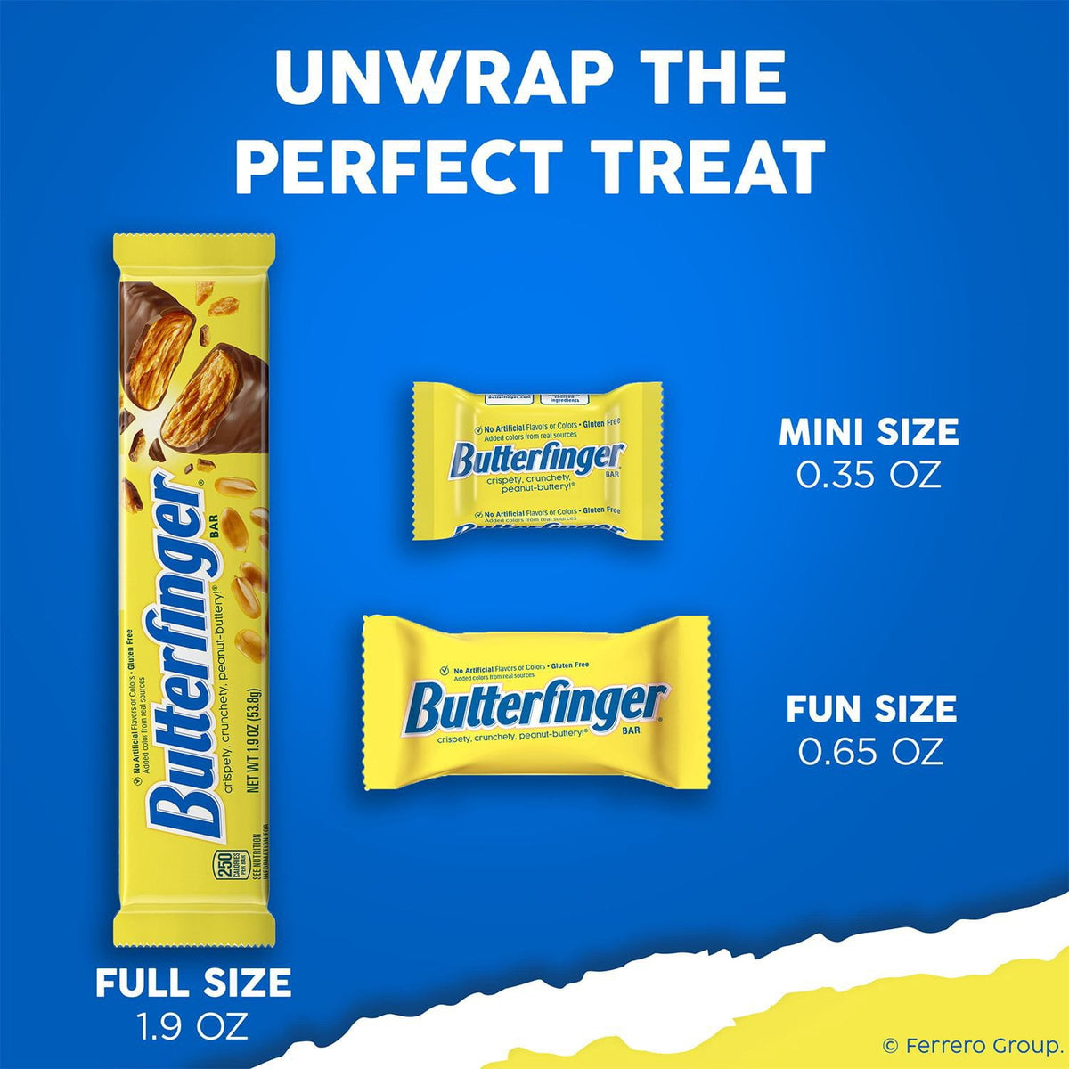 Butterfinger Candy Bars, 1.9 oz., 36 pk.
