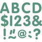 Eucalyptus Green 2" Classic Letters Uppercase Pack (9212) [TCR7395]