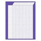 PURPLE VERTICAL JUMBO CHART 17x22 [T73206]