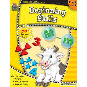 Ready-Set-Learn: Beginning Skills PreK-K [TCR5919]