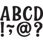 Black Wild Whimsy 3" Magnetic Letters [TCR77516]