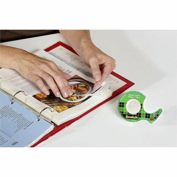 Scotch Magic Tape In Dispenser, 3/4" x 300", Clear
