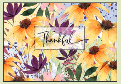 Thankful Thanksgiving Greeting Card 2024 [THT40105601]