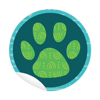 One World Paw Print Floor Decals [CD168305]