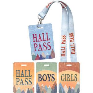 Moving Mountains Hall Pass Lanyards [TCR20321]