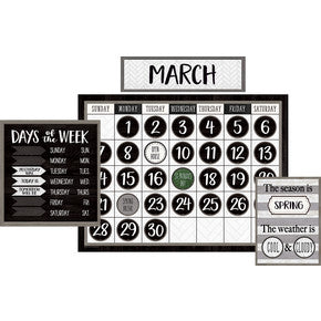 Modern Farmhouse Calendar Bulletin Board [TCR8504]
