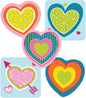 Hearts Colorful Cut-Outs - Mini Assorted [CD120178]