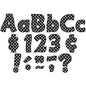 Black Polka Dots Funtastic 4" Letters Combo Pack [TCR5346]