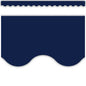 Navy Scalloped Border Trim [TCR5861]