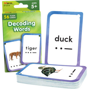Decoding Words Flash Cards [TCR62078]