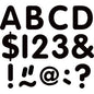 Black 2" Classic Letters Uppercase Pack [TCR7393]