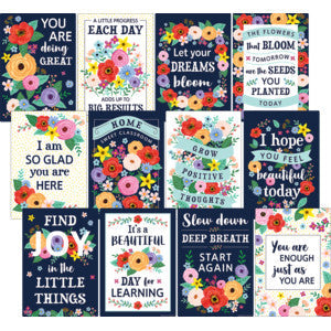Wildflowers Positive Sayings Small Poster Pack [TCR6624]