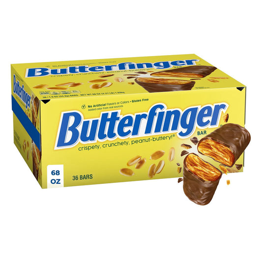 Butterfinger Candy Bars, 1.9 oz., 36 pk.