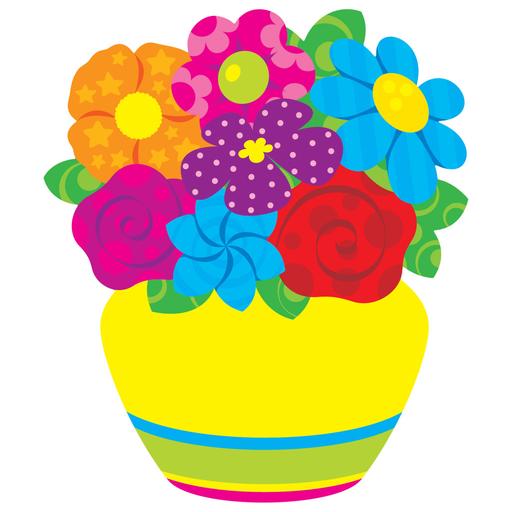 Colorful Bouquet Cutout [T10077]