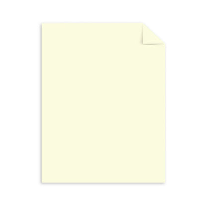 Astrobrights Colored Cardstock, 8.5" x 11", 65 lb./176 Gsm, Cream, 50 Sheets [91518]