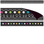 Chalkboard Brights Magnetic Border [TCR77132]