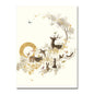 Woodland Animals Foil Blank Card