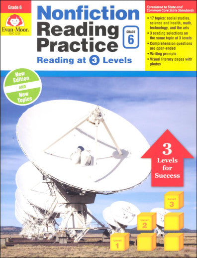 NONFICTION READING PRACTICE, GRADE 6 [EMC3236]