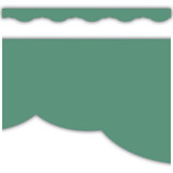 Eucalyptus Green Fancy Scallops Border Trim [TCR9136]