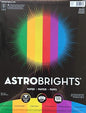 Astrobrights Color Paper, 8.5"x11", Primary 120 Pages