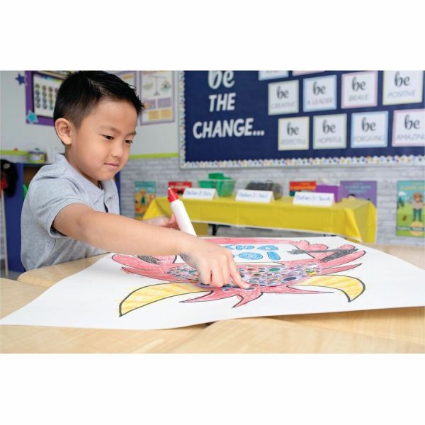 Pacon Peacock Railroad Board, 22" x 28", 4-Ply, White, Carton Of 100 Sheets, PAC104225