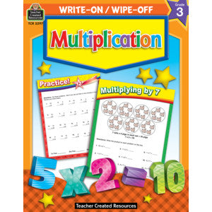 Multiplication Write-On Wipe-Off Book [TCR3297]